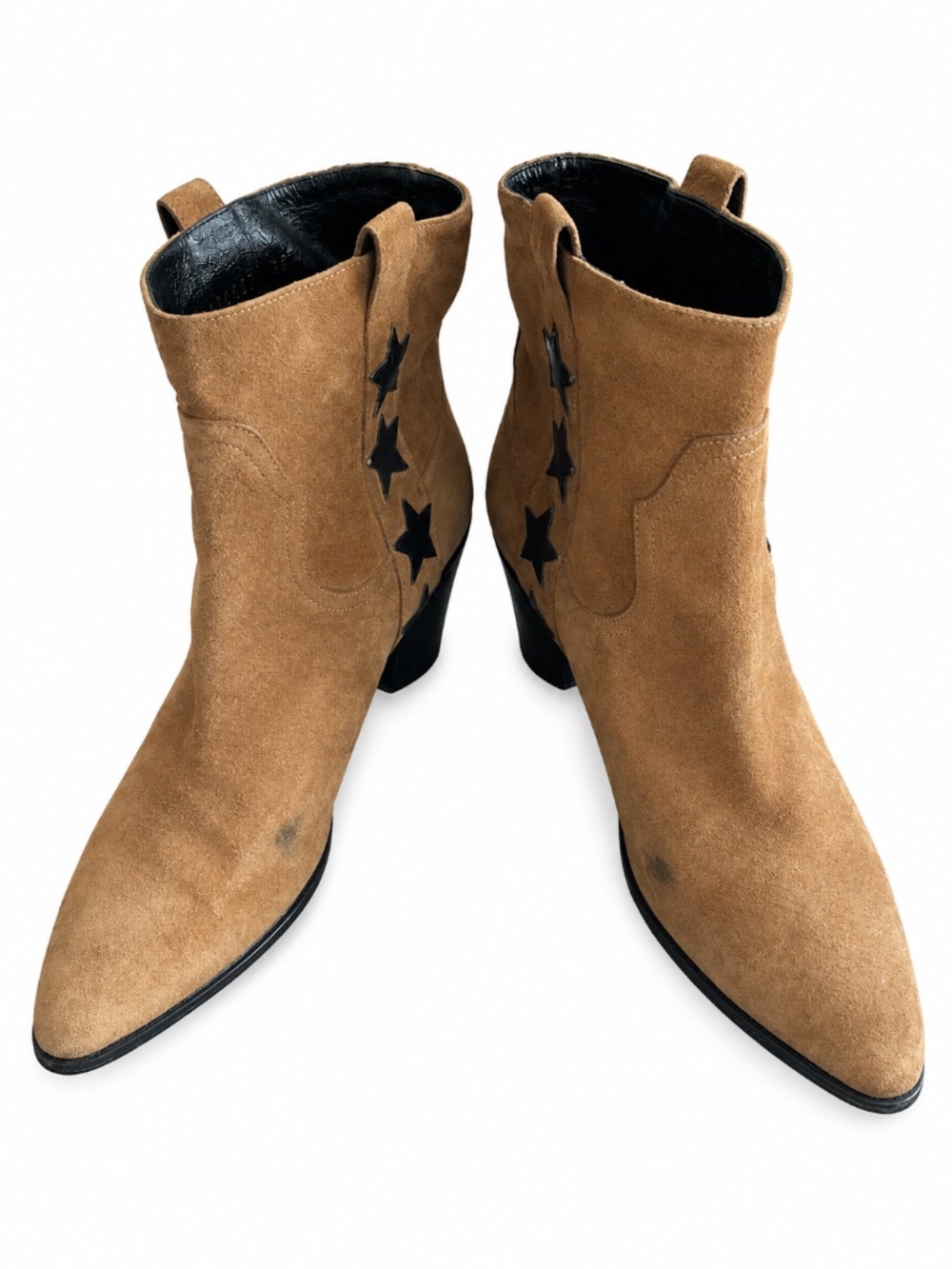 Saint Laurent Rock Star Cowboy Bootie